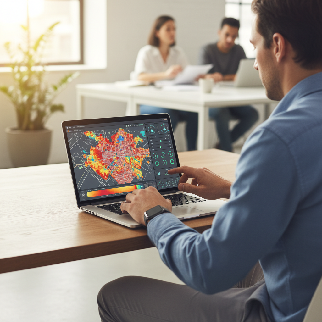 Geomarketing Carte Illustration 1