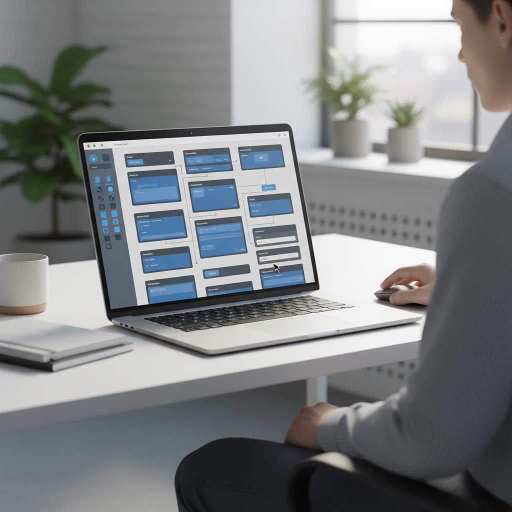 Weweb Xano La St Illustration 1