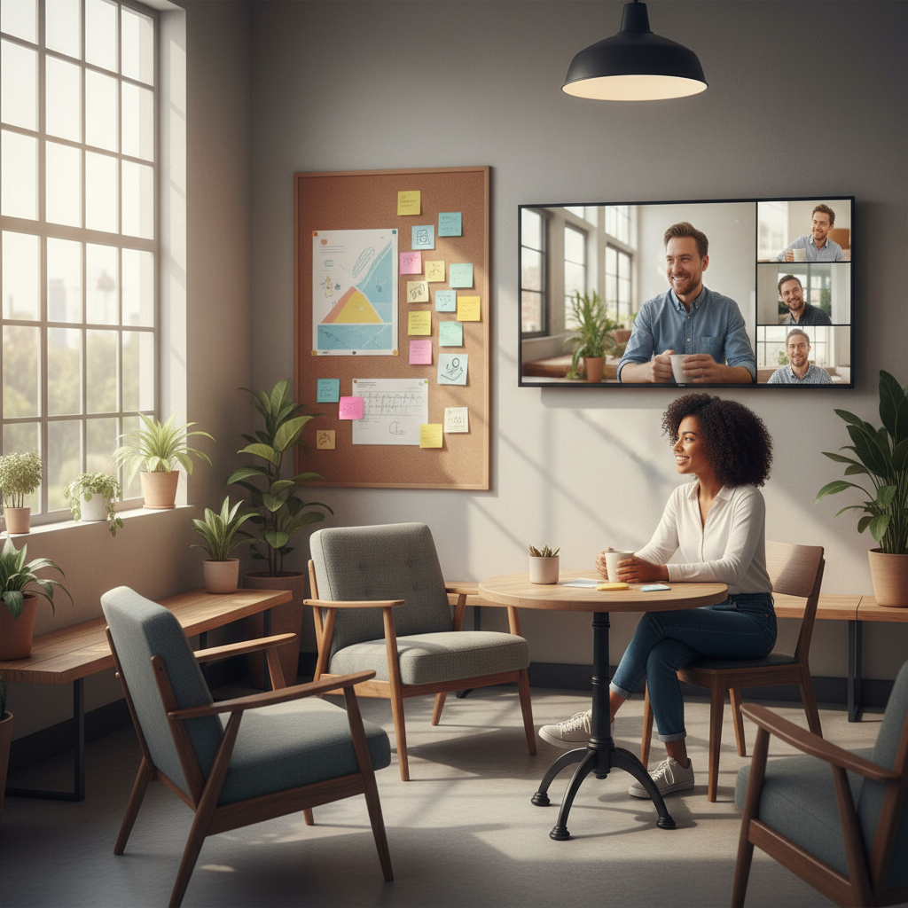 Communication Intern Illustration 2