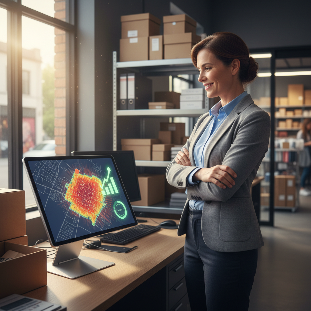 Geomarketing Carte Illustration 2